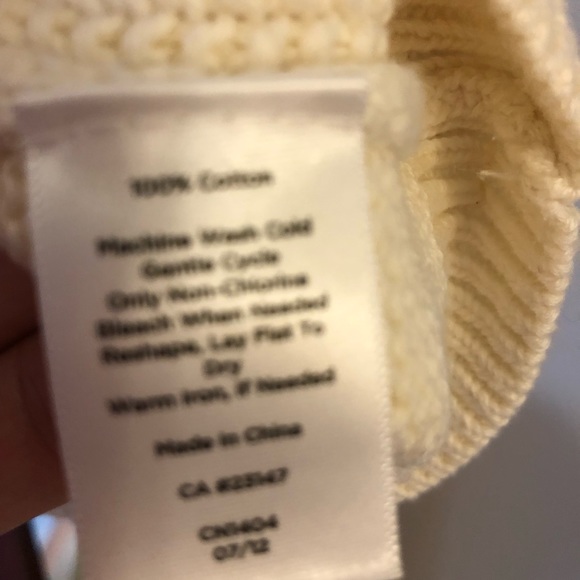 Talbots Womens Cream Sweater - Picture 5 of 5